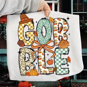 Thanksgiving Gobble Coquette Shirt, Graphic Thanksgiving Tee